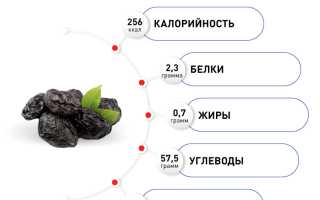 Польза вяленого чернослива для здоровья
